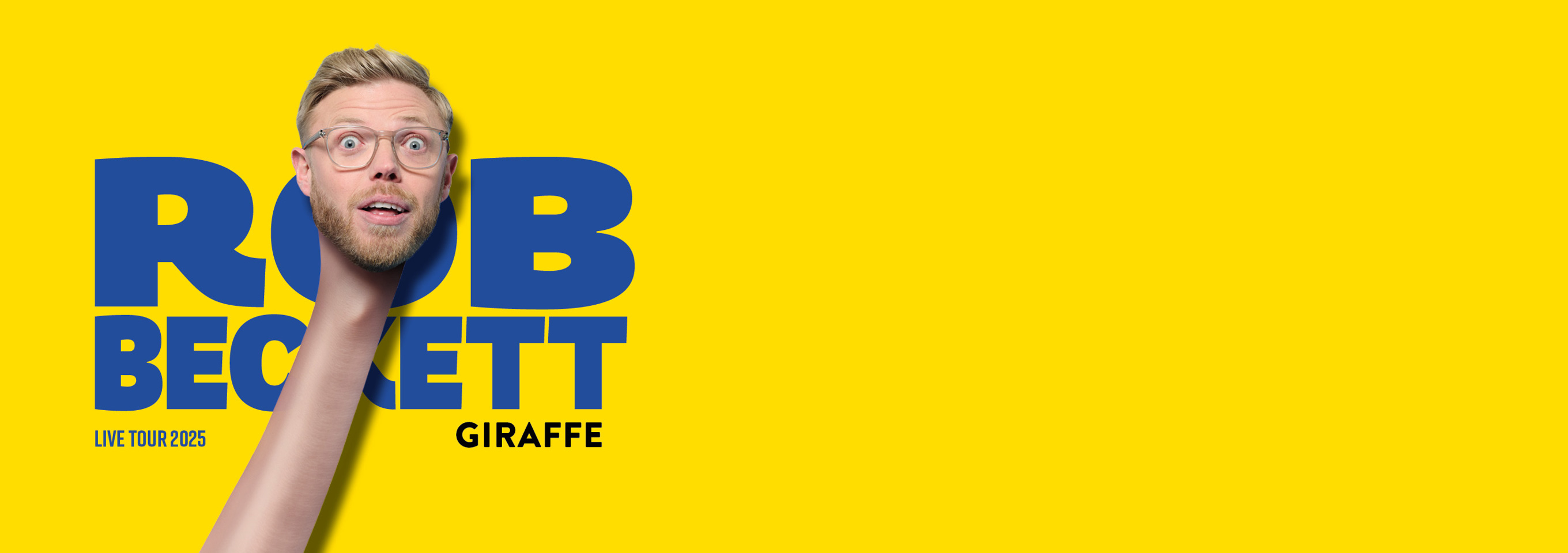 Rob Beckett Giraffe Medway Tickets Live