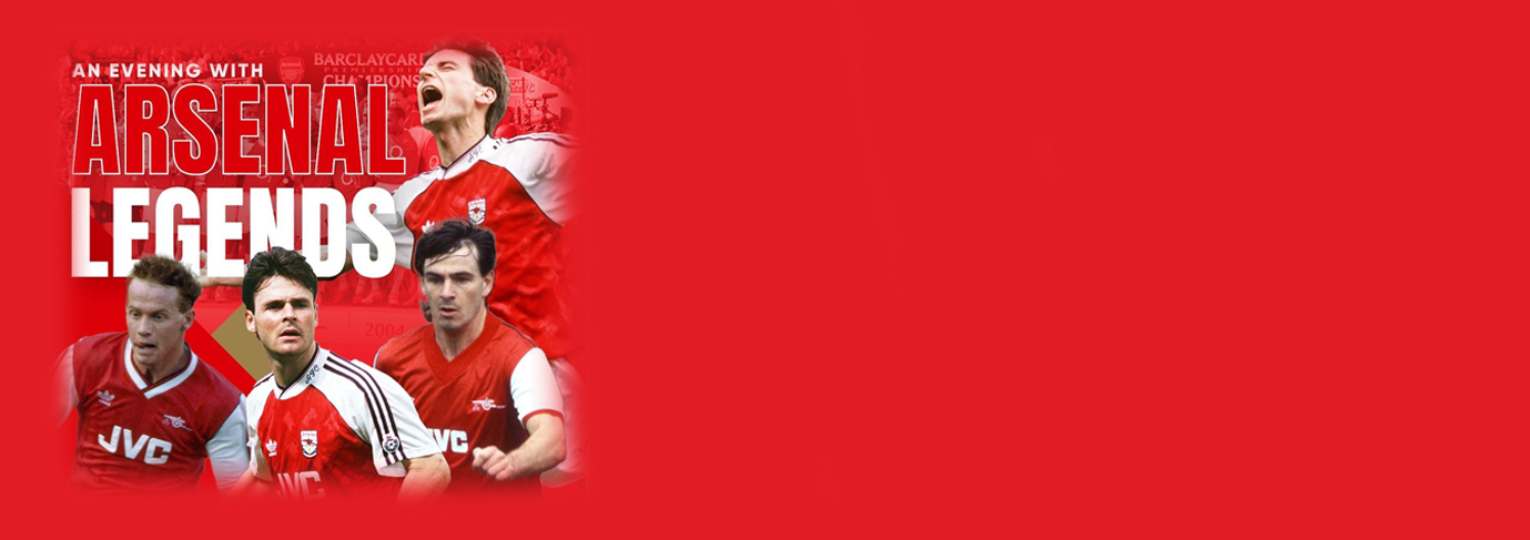 Arsenal Legends: Meet & Greet hero image