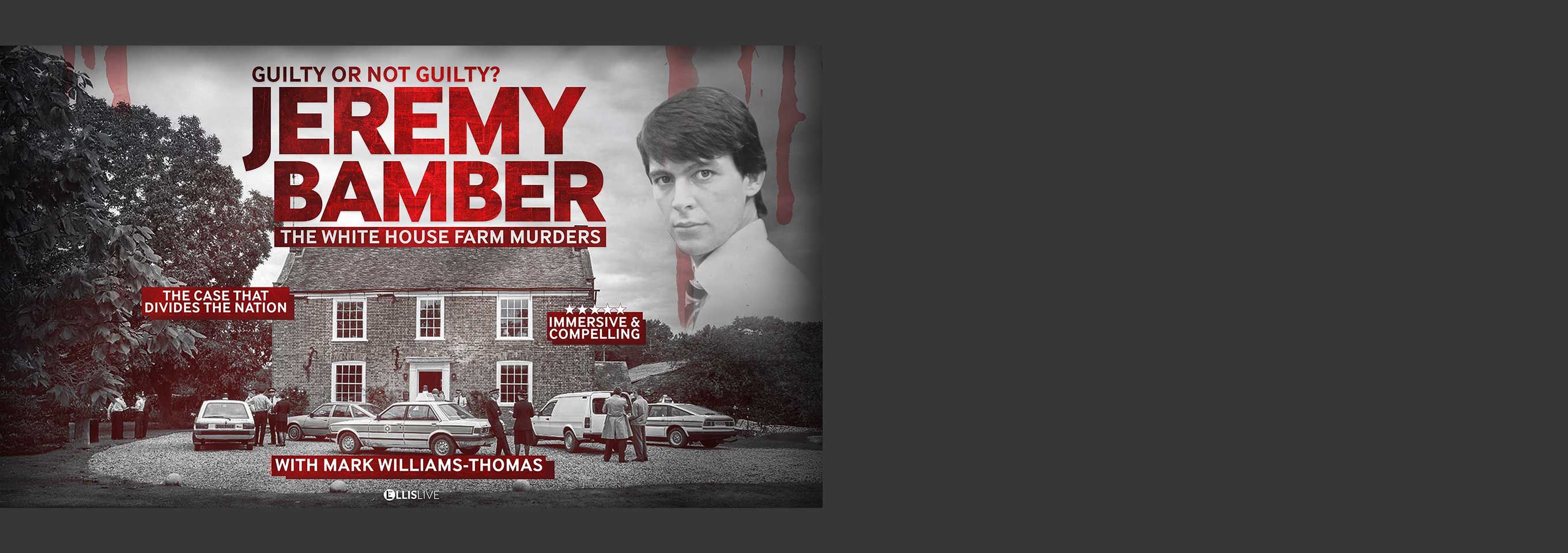 Guilty or not Guilty: The Jeremy Bamber White House Farm Murders, with Mark Williams-Thomas hero image
