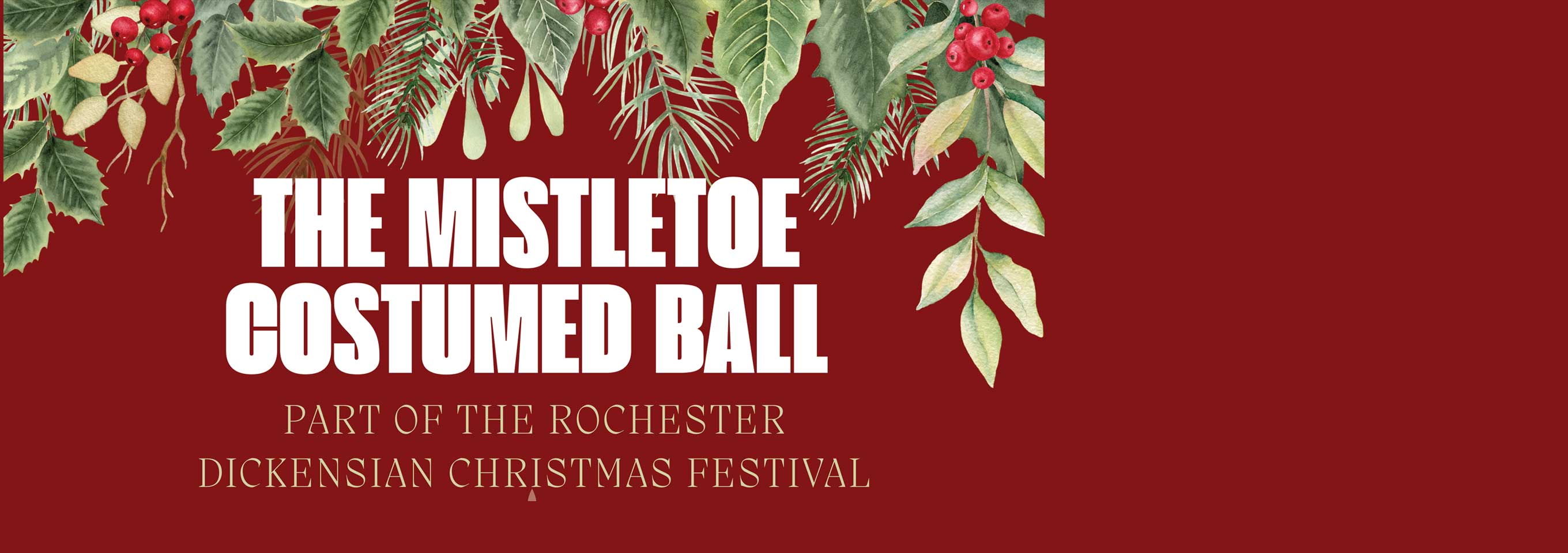 The Mistletoe Costumed Ball 2026 hero image